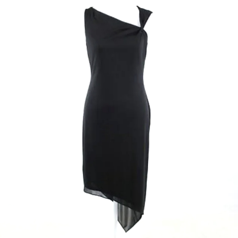 Beautiful Elegant David Meister Asymmetrical Dress